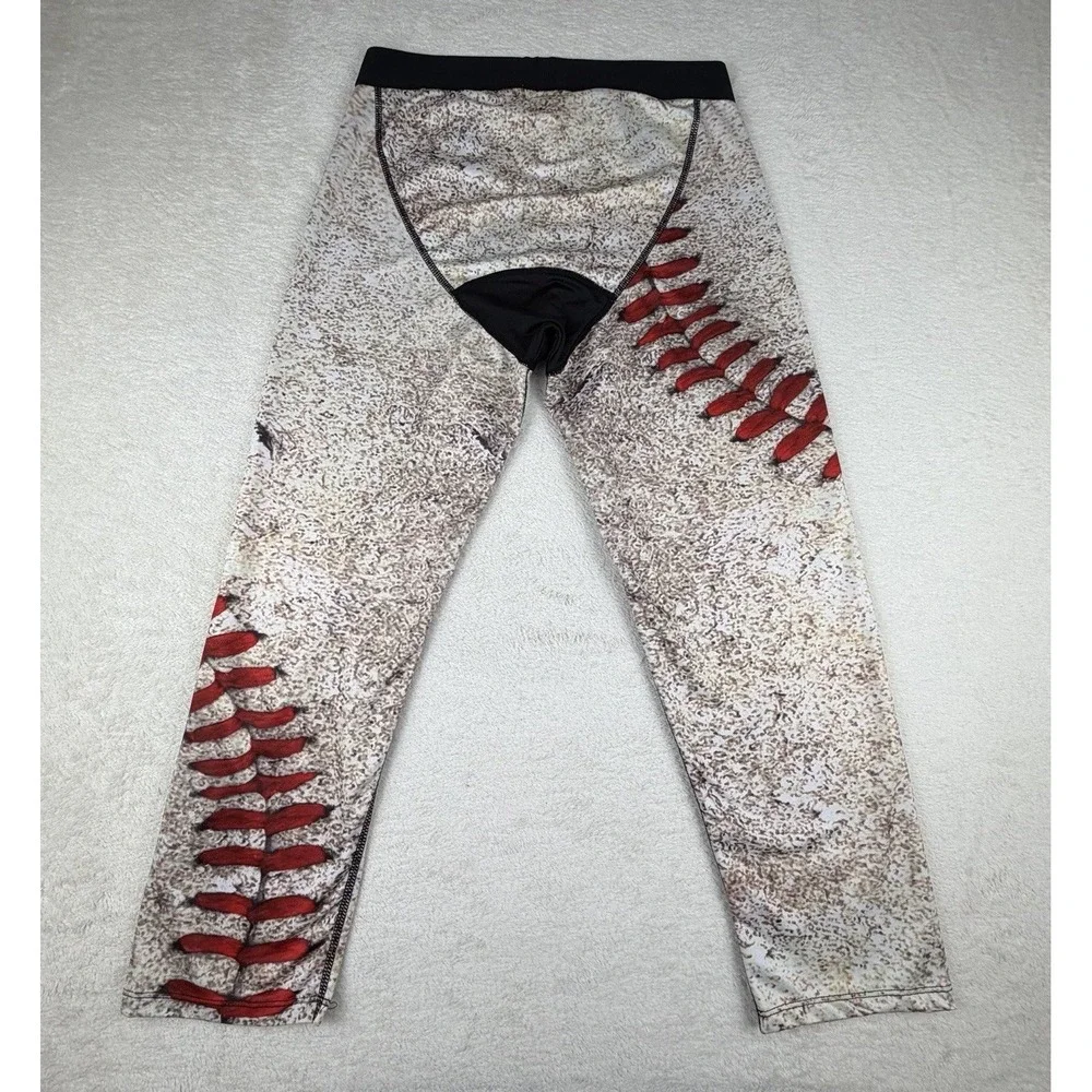 SLEEFS Men's Old Baseball‎ 3/4 Length Tights Size XL
